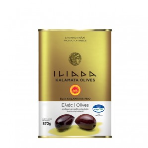 Ελιές Π.Ο.Π. Καλαμών Λαδιού Μετ.δοχείο "ILIADA" 1kg
