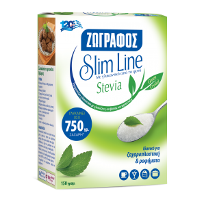 Slim line με STEVIA "Ζωγράφος" κουτί 150gr