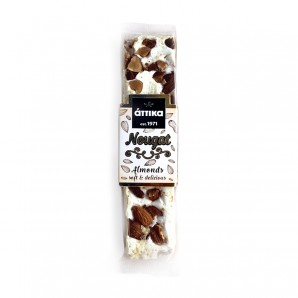 Nougat με Aμύγδαλα "Αττικα" 100gr