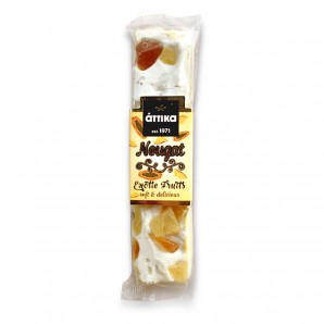 Nougat με Εξωτικά Φρούτα "Αττικα" 100gr