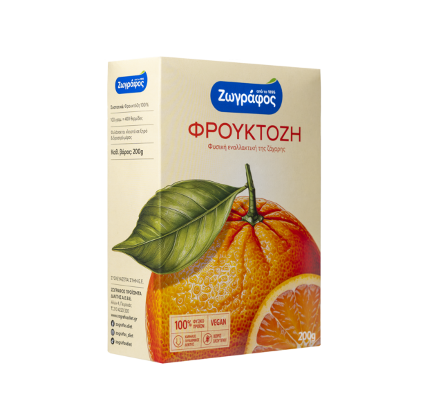 Φρουκτόζη "Ζωγράφος" 200gr